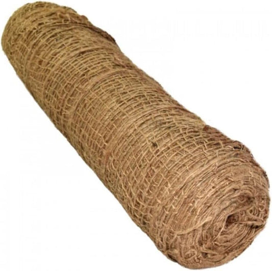 FPS - 100% Biodegradable Jute Erosion Control - 4' x 225' - Soil Saver Mesh Blanket, Erosion Control Jute Netting, Erosion Control, Erosion Control Blanket (2 Rolls - 4' x 225' - $195.99 Per Roll)